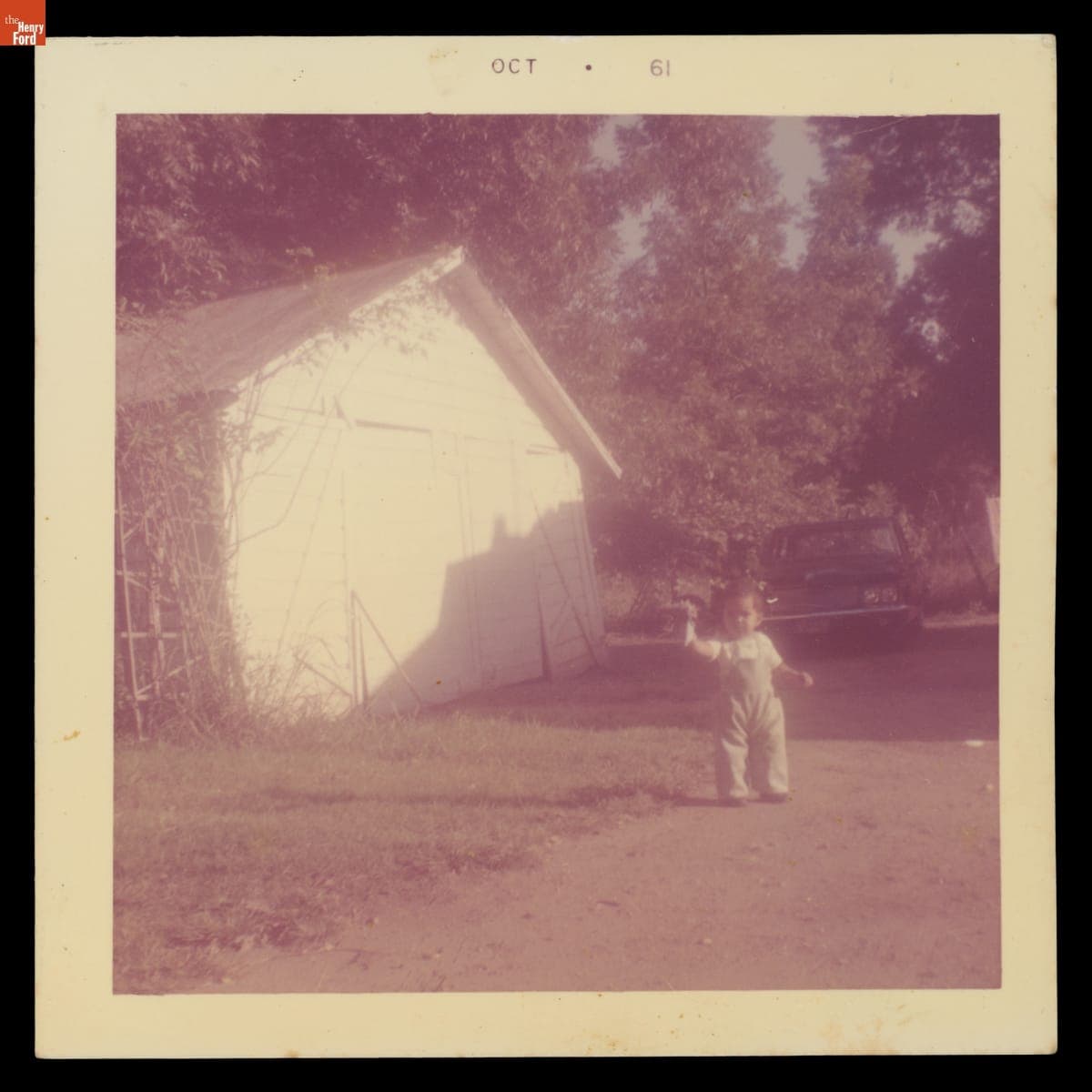 Jawana Jackson in the Backyard of the Jackson Home, Selma, Alabama, 1961
