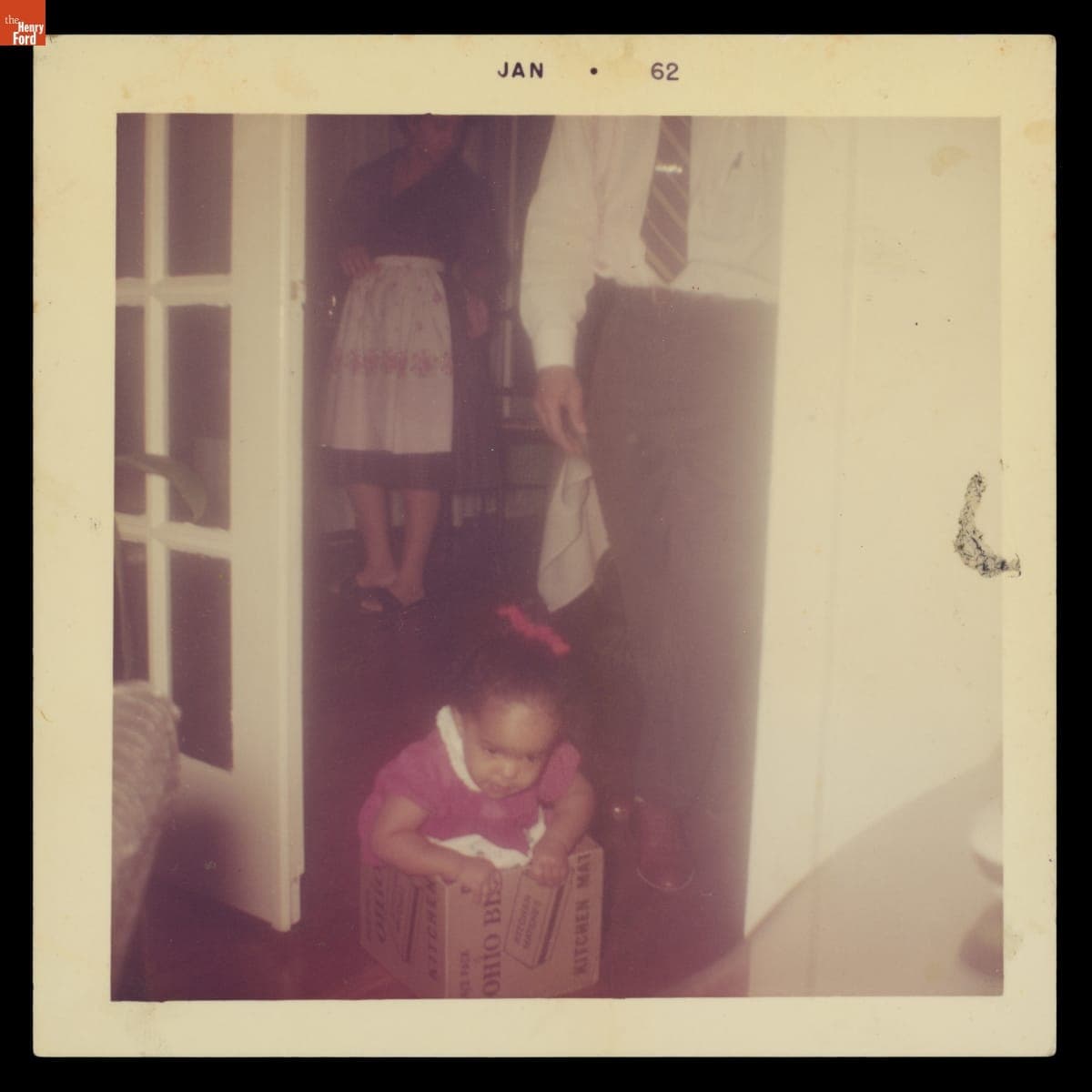 Jawana Jackson inside the Jackson Home, Selma, Alabama, 1961-1962