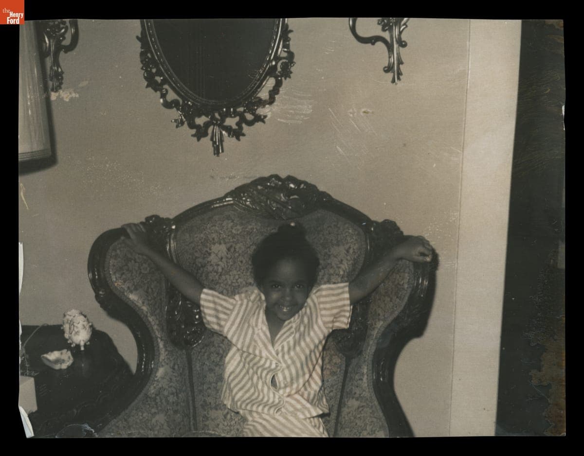 Jawana Jackson inside the Jackson Home, Selma, Alabama