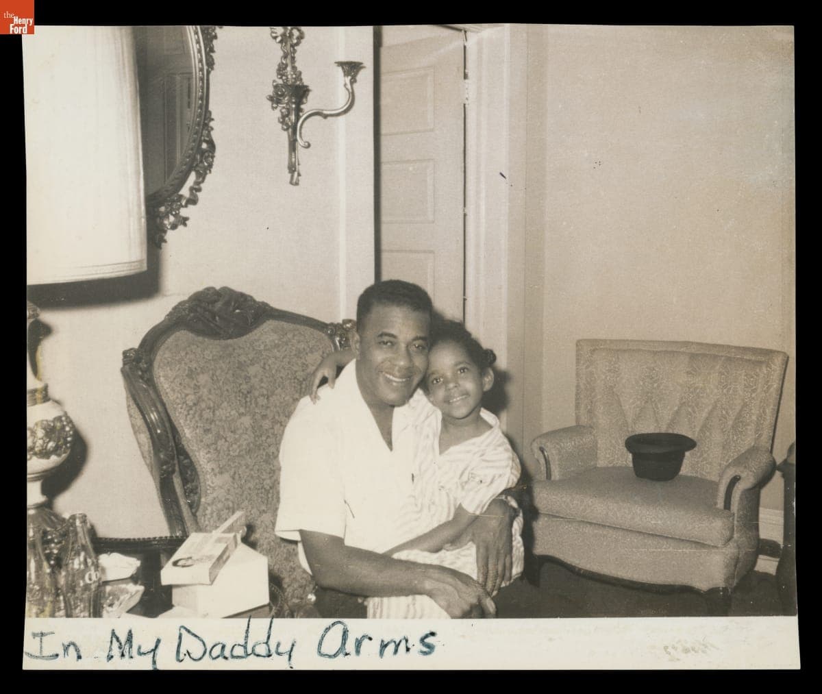 Sullivan Jackson and Jawana Jackson in the Jackson Home Living Room, circa 1966