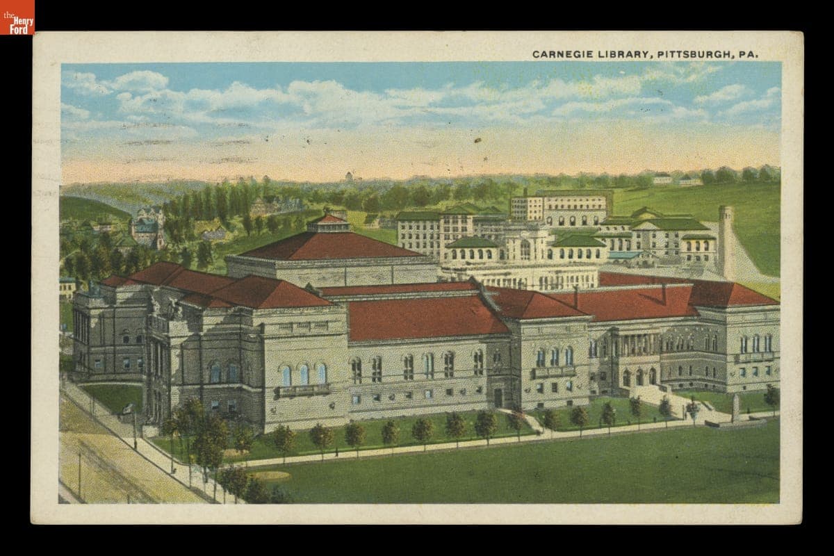 "Carnegie Library, Pittsburgh, Pa."