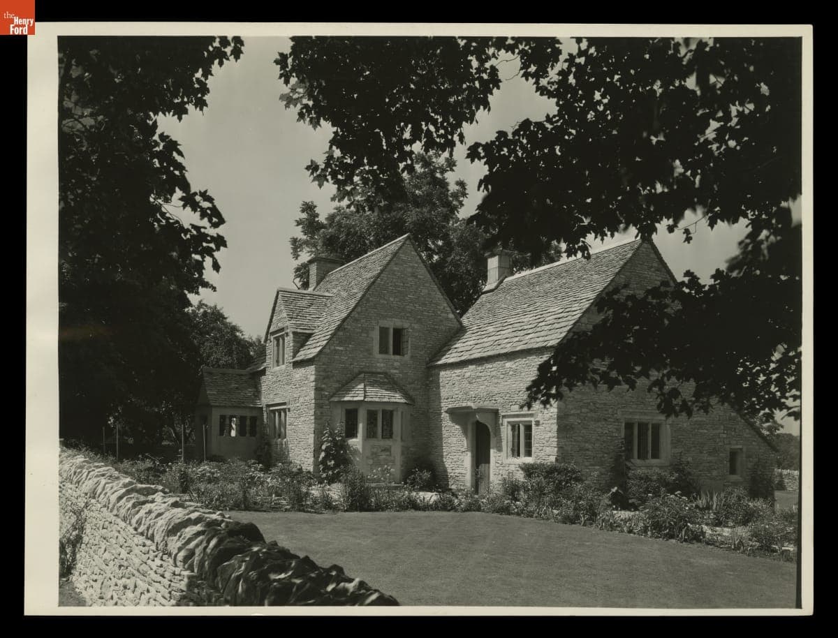 Cotswold Cottage in Greenfield Village, June 1931