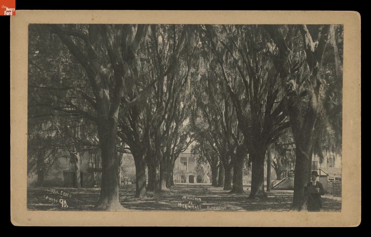 "Mansion at Hermitage Plantation," 1881-1894