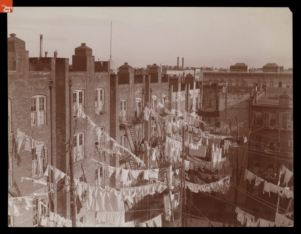 "The Canyons of New York," circa 1905