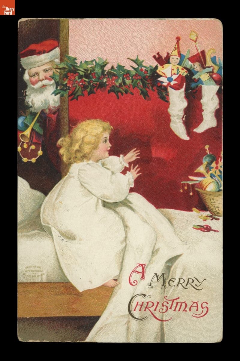 "A Merry Christmas," 1908