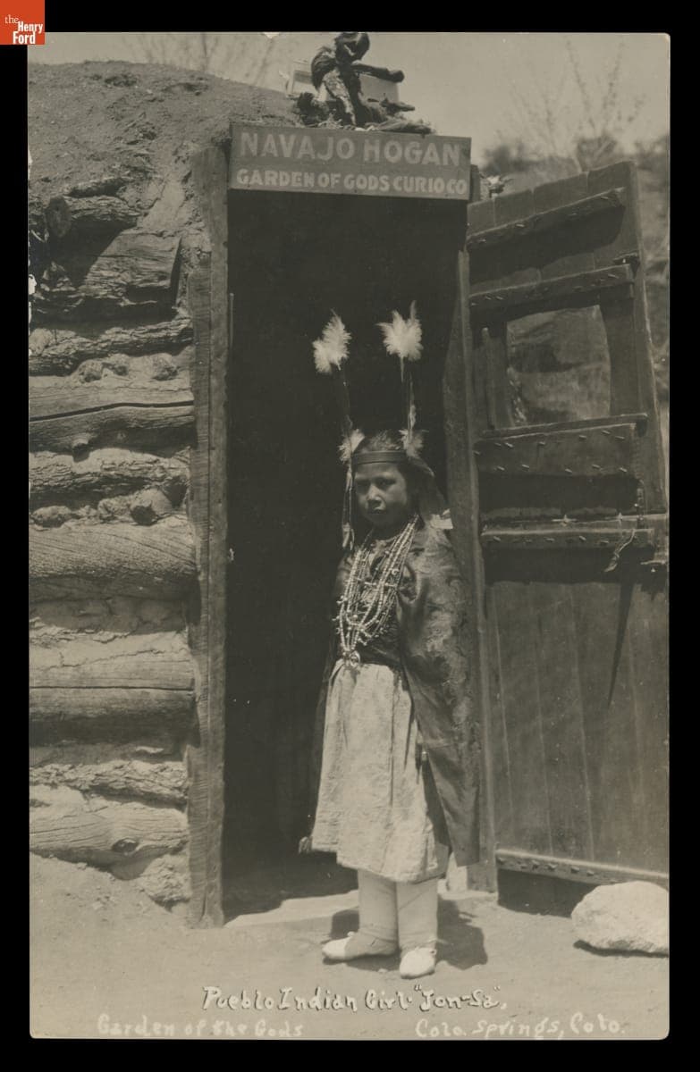"Pueblo Indian Girl Jon-Sa," 1928-1938