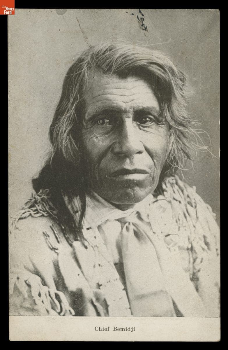 "Chief Bemidji," Postmarked 1910
