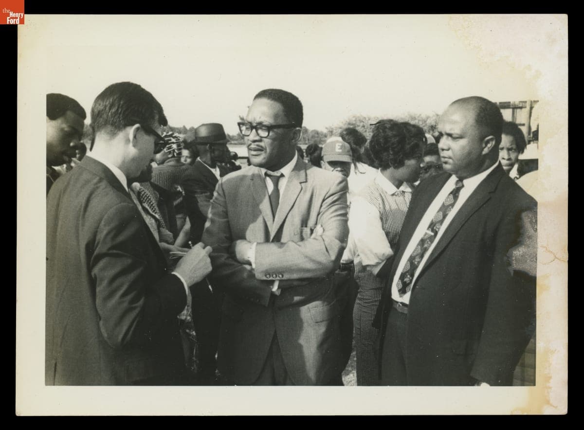 L.L. Anderson during "Poor People's March on Washington," May 6, 1968