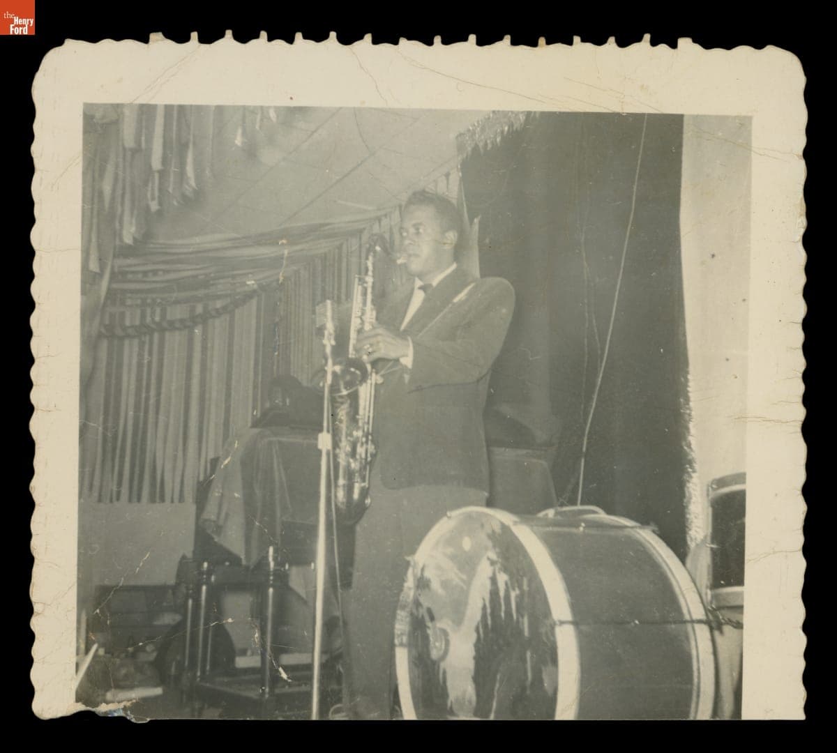 Sullivan Jackson Playing Saxophone