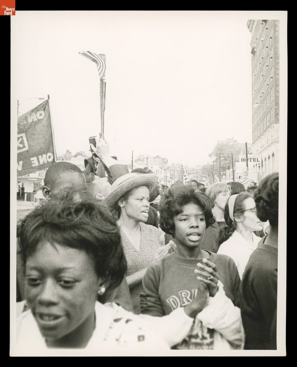Voting Rights Marchers, Montgomery, Alabama, March 25, 1965