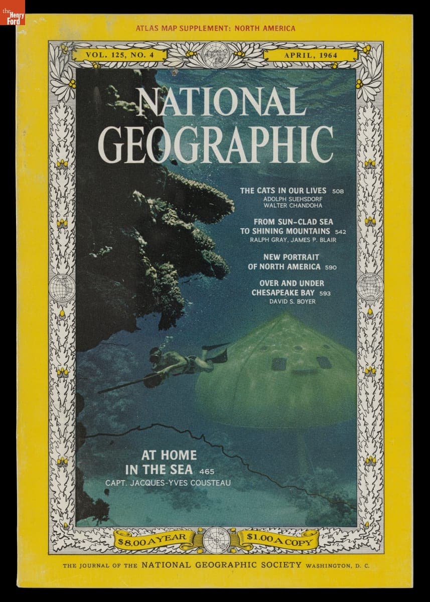 "National Geographic," Vol. 125, No. 4, April 1964
