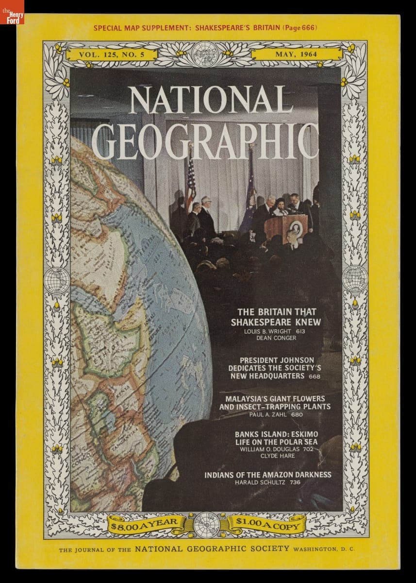 "National Geographic," Vol. 125, No. 5, May 1964