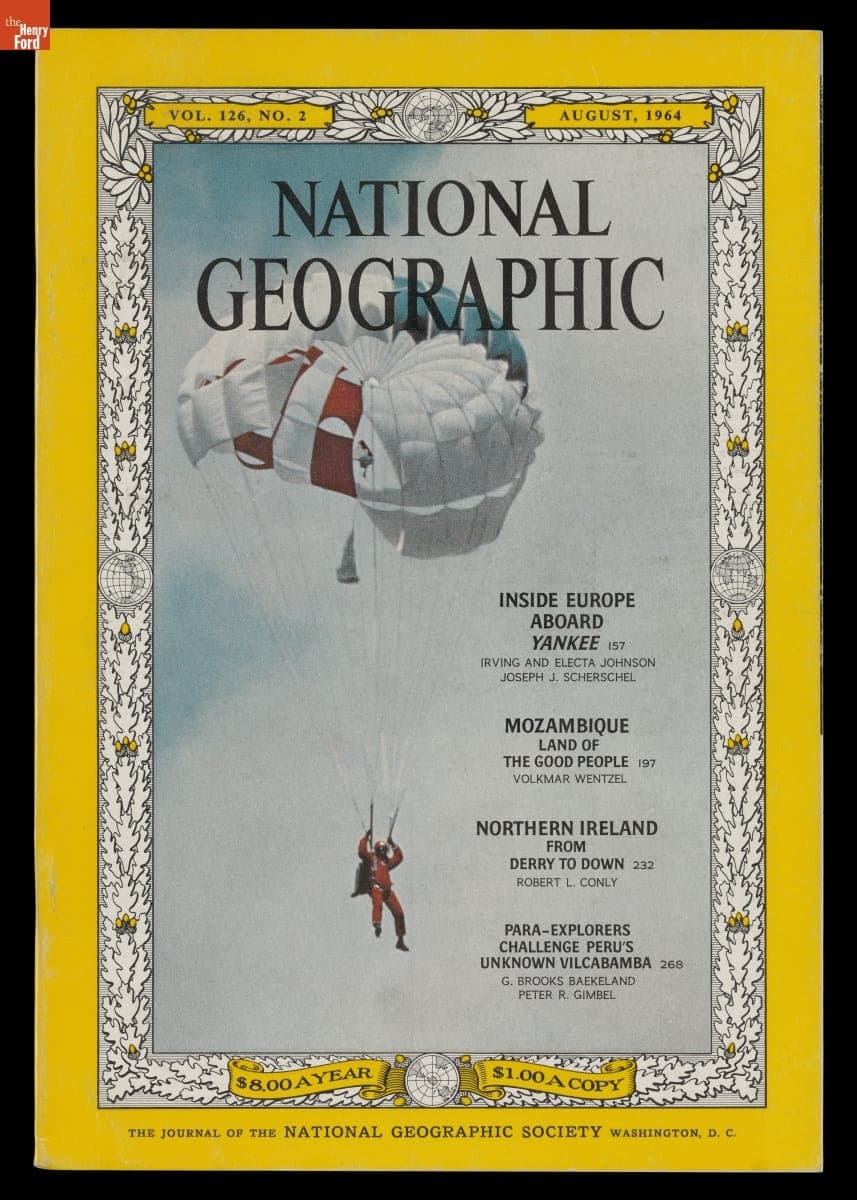 "National Geographic," Vol. 126, No. 2, August 1964