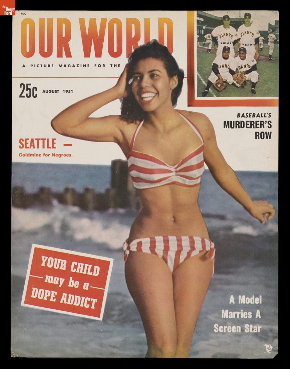 Advertising Poster, Our World Magazine Cover, August 1951