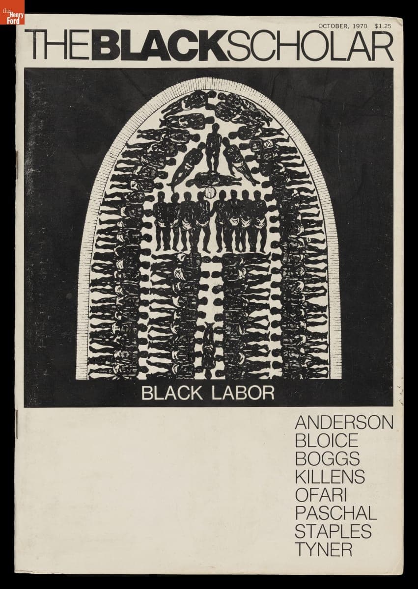 "The Black Scholar," October 1970 Issue, "Black Labor"