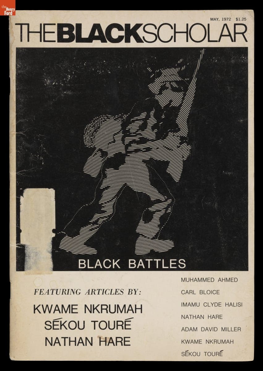 "The Black Scholar," May 1972 Issue, "Black Battles"