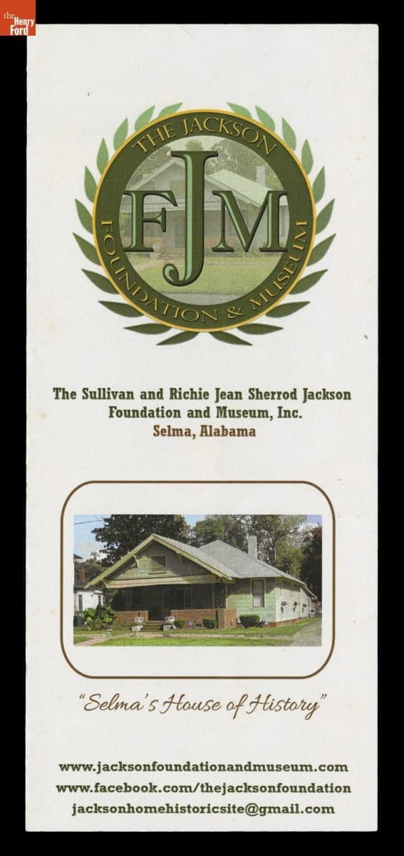 "The Jackson Foundation & Museum" Brochure, 2014-2022