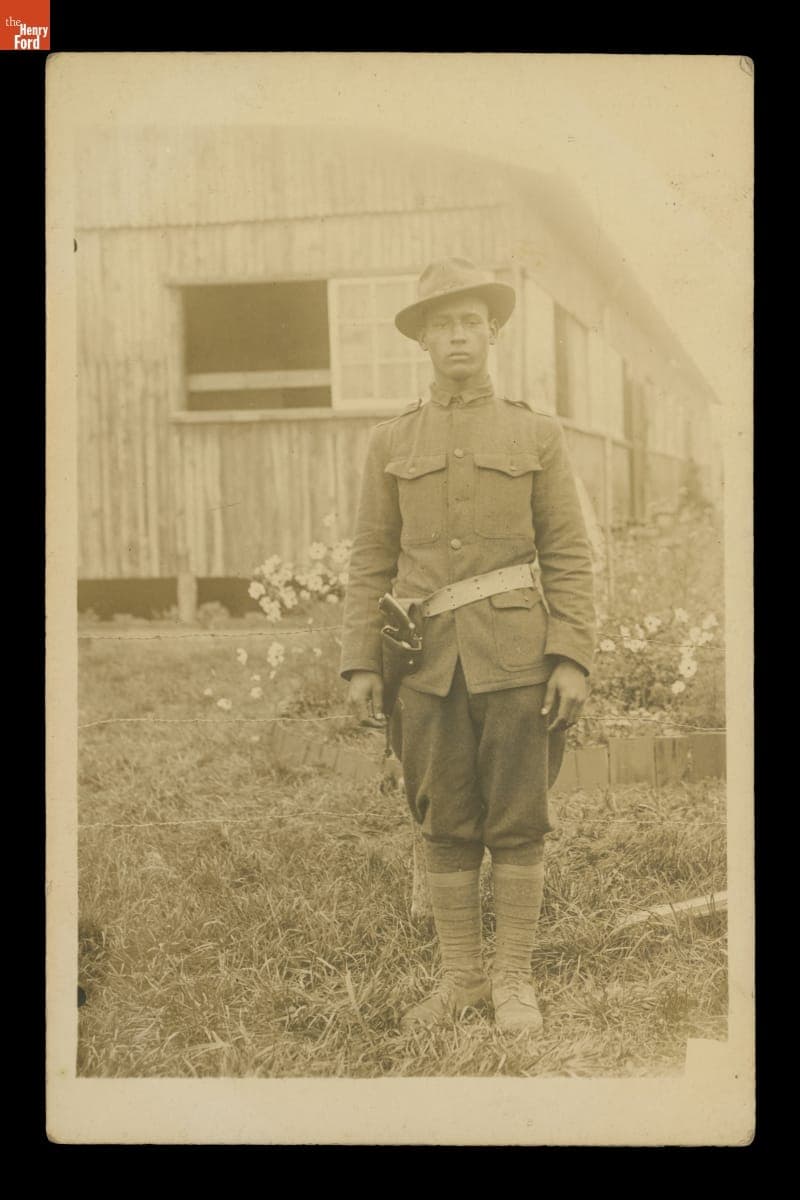 Black Soldier during World War I