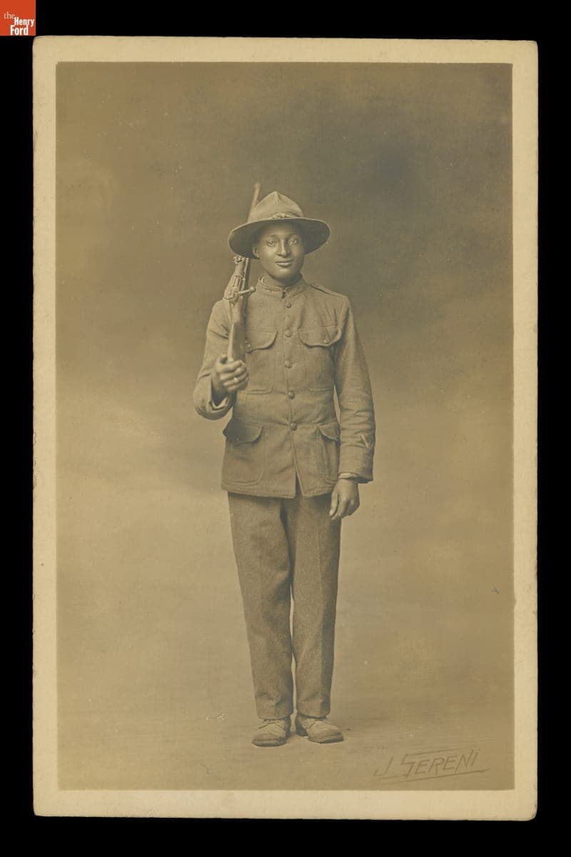 Black Soldier during World War I