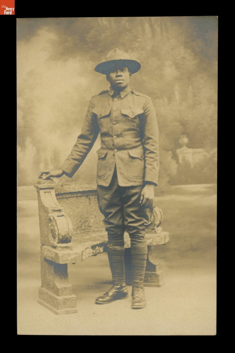 Black Soldier during World War I