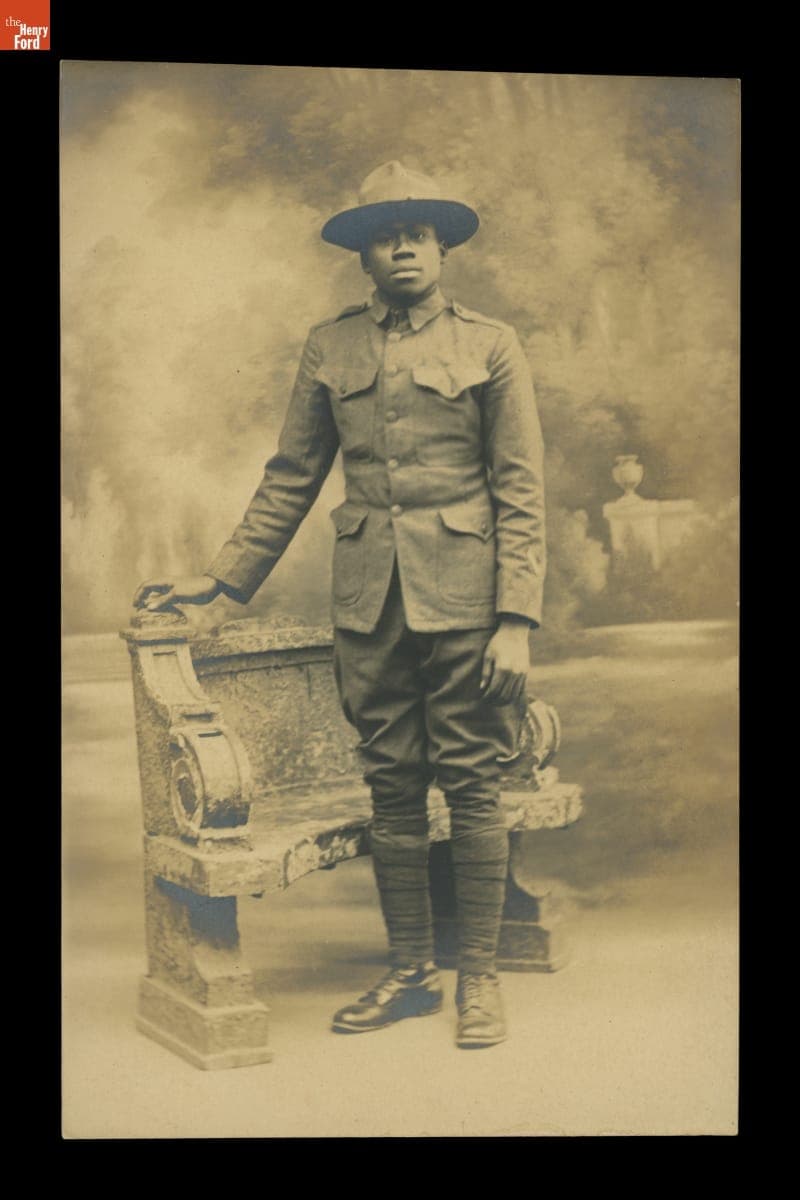 Black Soldier during World War I
