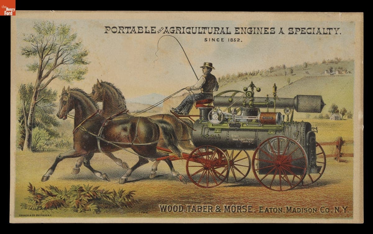 "Portable and Agricultural Engines a Specialty Since 1852," circa 1880