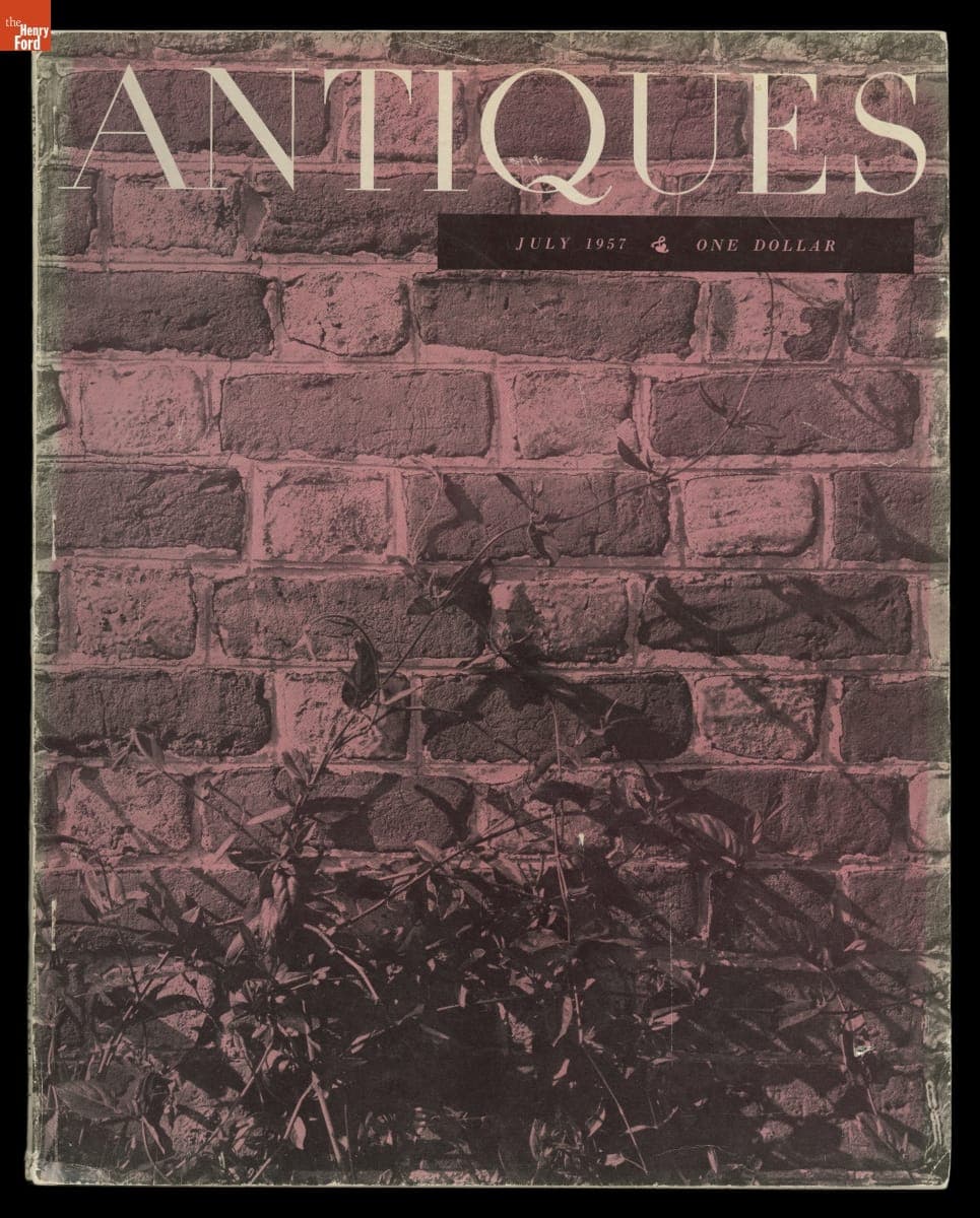 "Antiques," July 1957