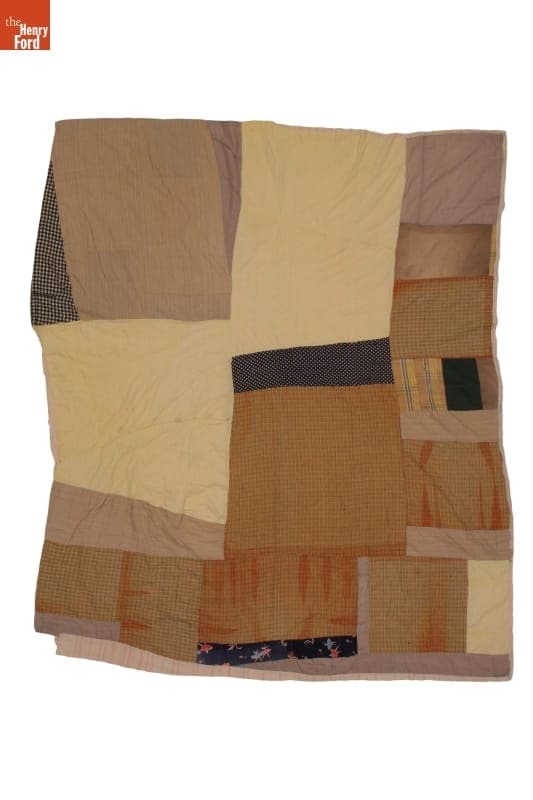 Strip Quilt by Susana Allen Hunter, circa 1945
