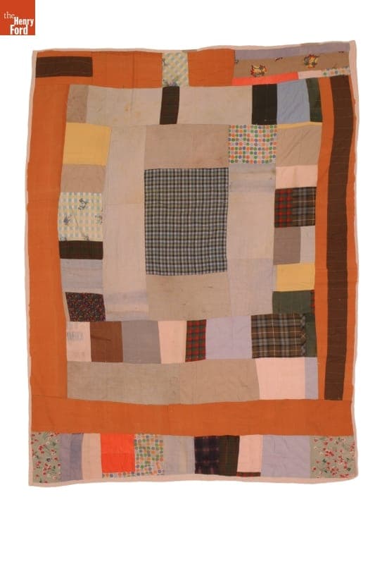Pig Pen Quilt by Susana Allen Hunter, circa 1950