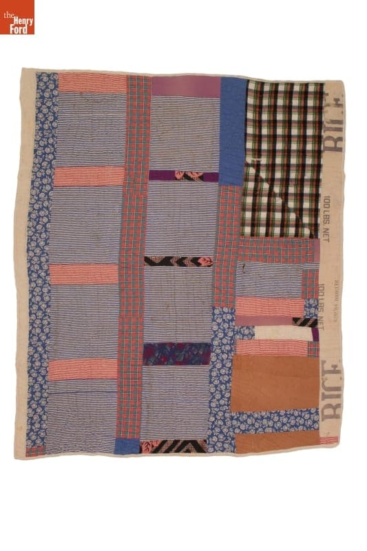 Strip Quilt by Susana Allen Hunter, 1955-1960