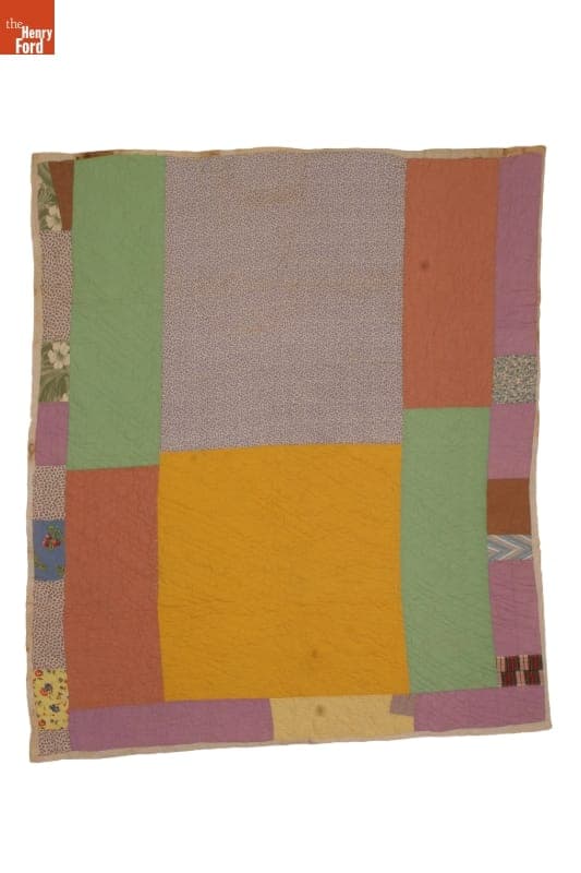 Strip Quilt by Susana Allen Hunter, 1950-1955