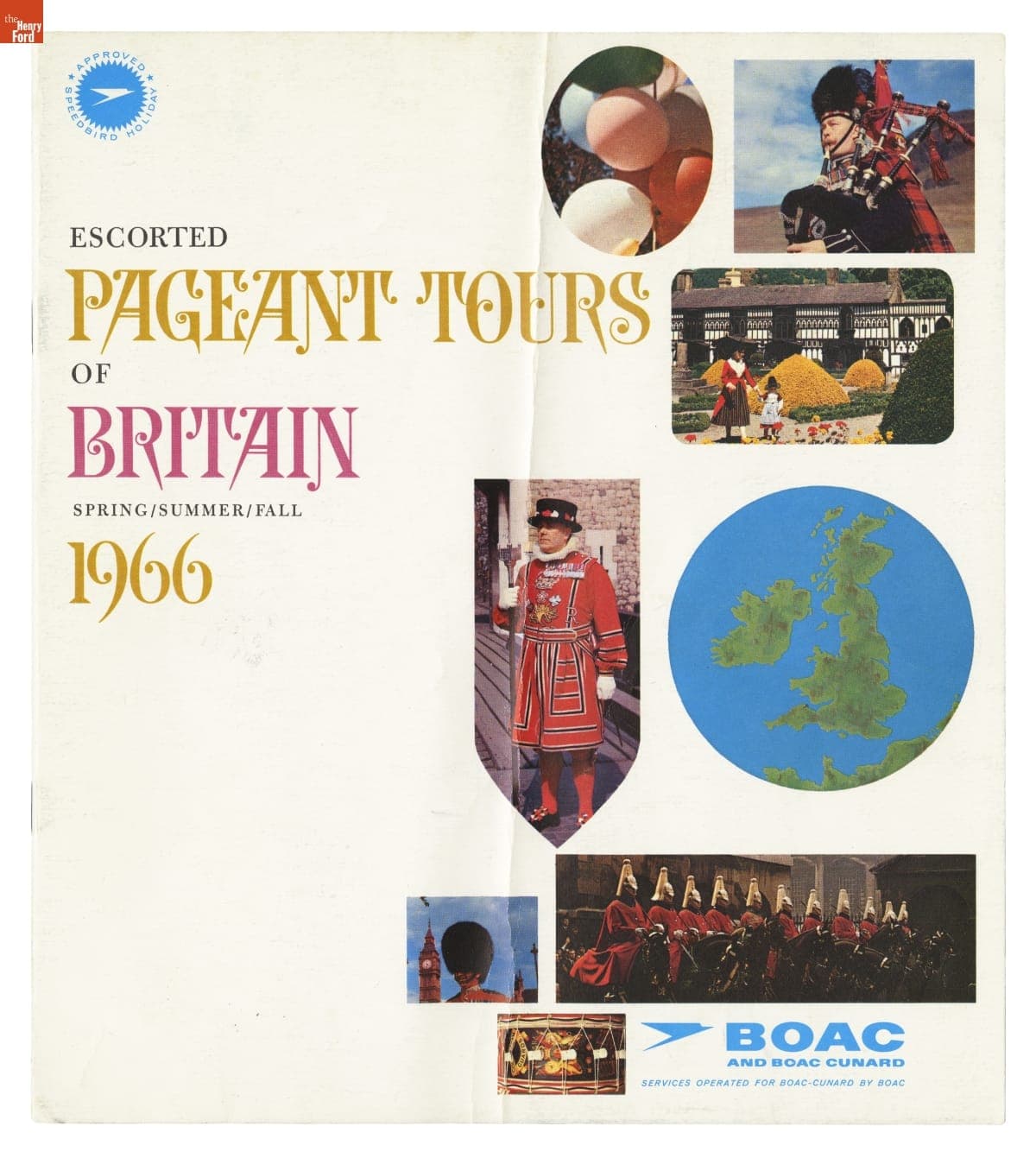 Escorted Pageant Tours of Britain, Spring/Summer/Fall 1966
