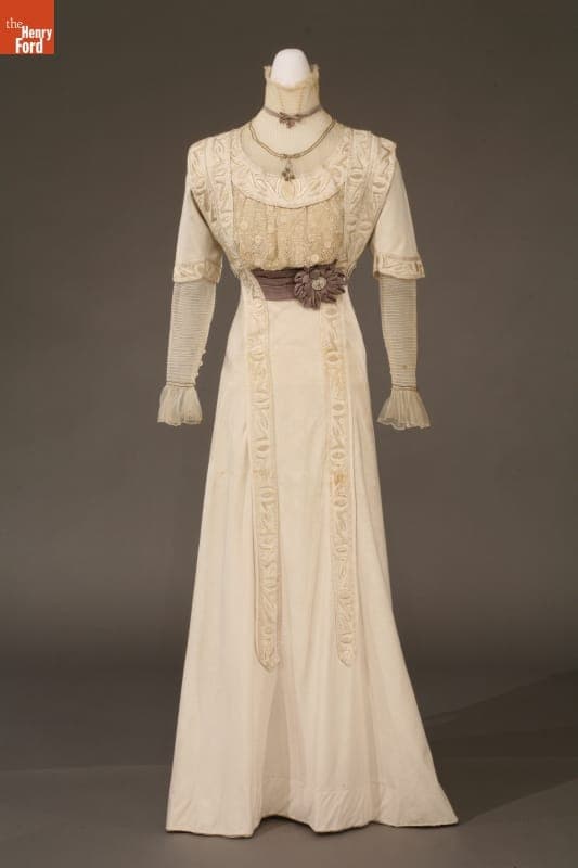 Evening Dress Worn by Elizabeth Virginia Palmer, circa 1910