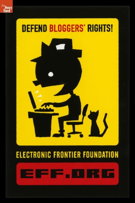 "Electronic Frontier Foundation 'Defend Bloggers' Rights!"