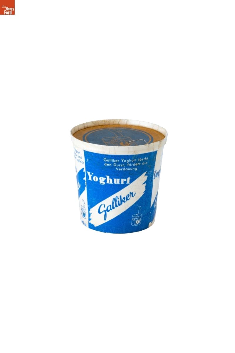 Galliker Yoghurt Container, circa 1951