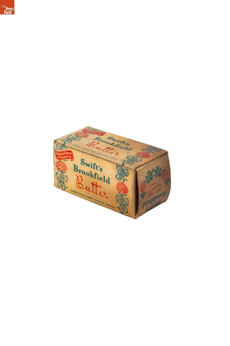 Swift's Brookfield Butter Box Sample