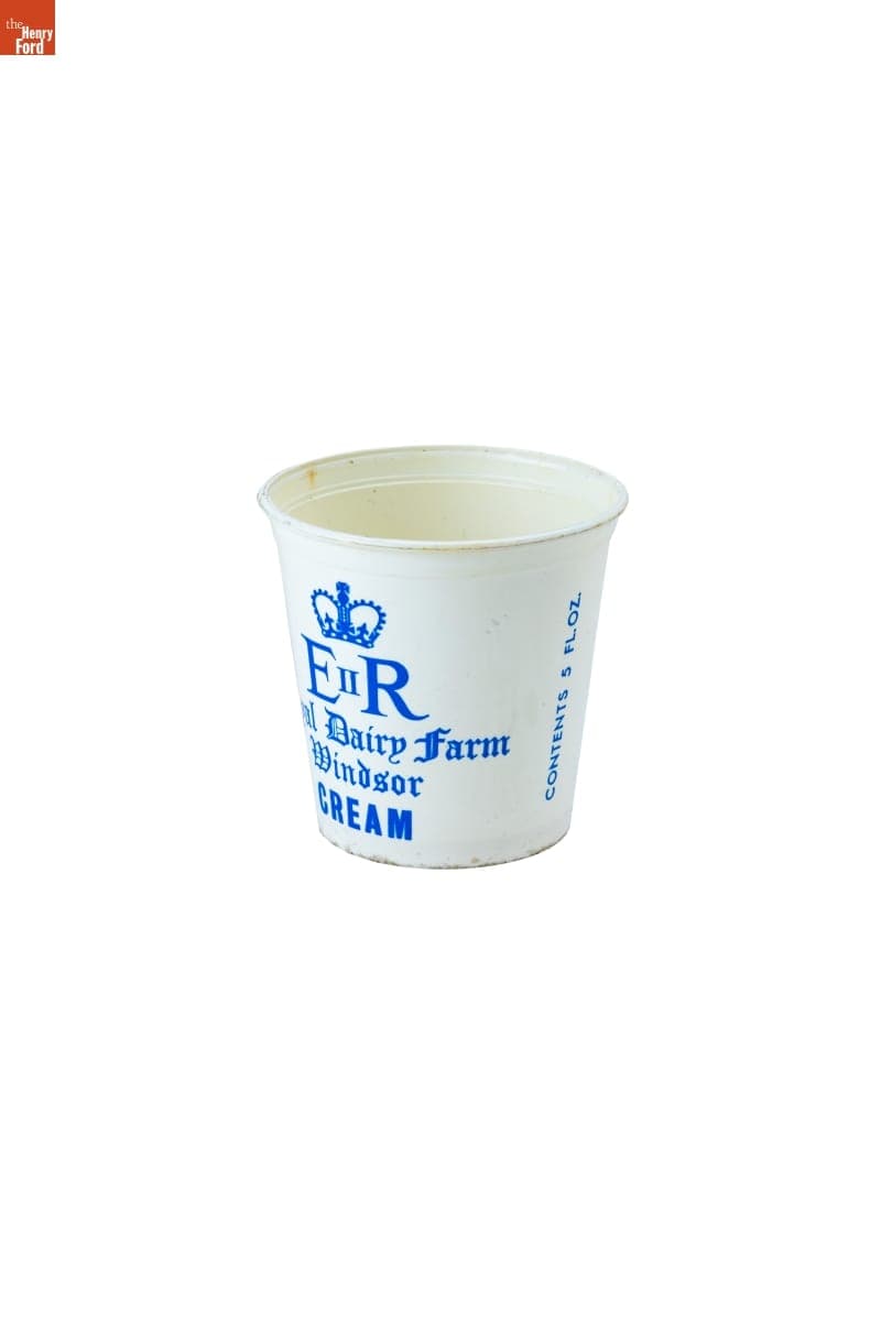 Royal Dairy Farm Cream Container