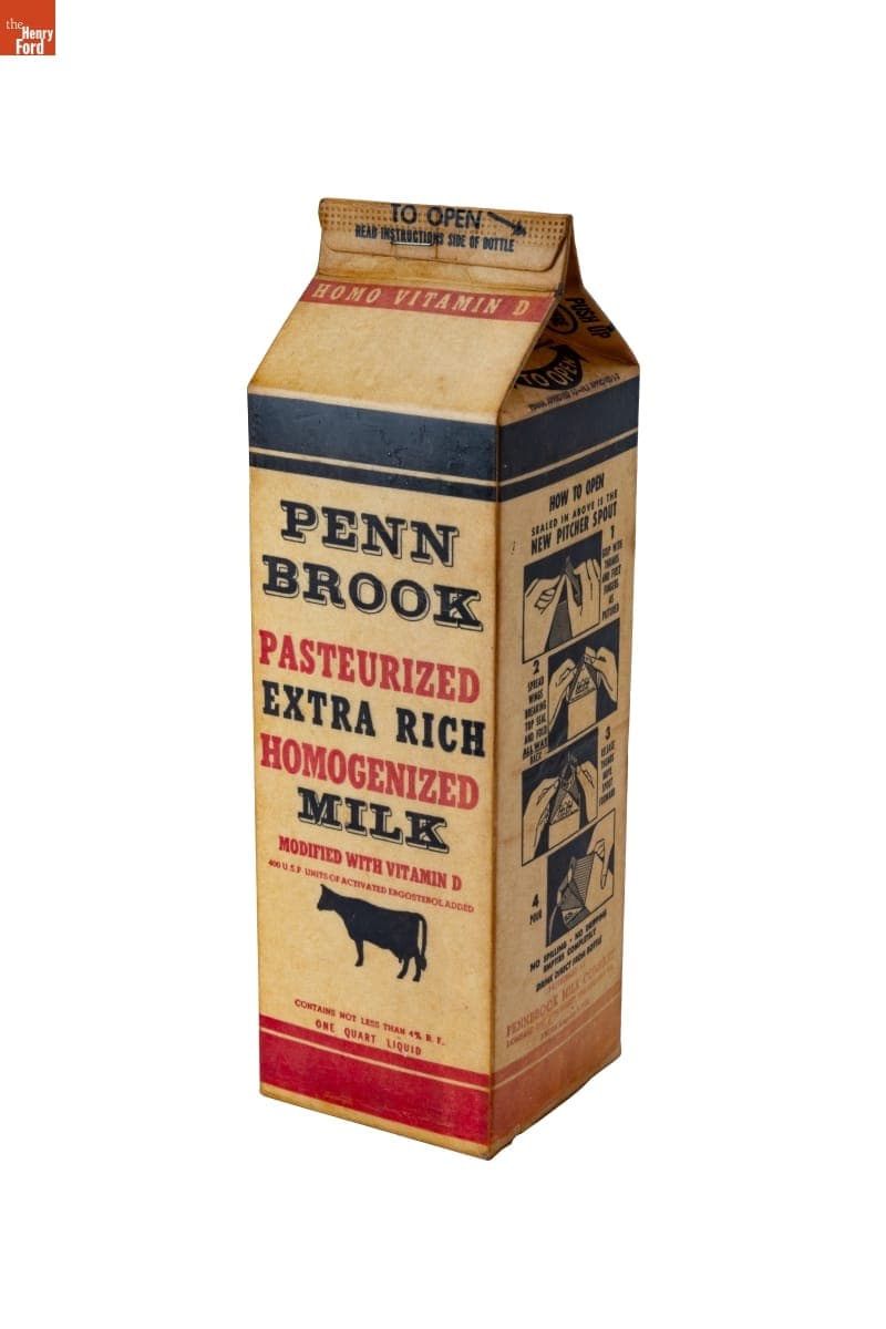 Pennbrook Extra Rich Milk Carton