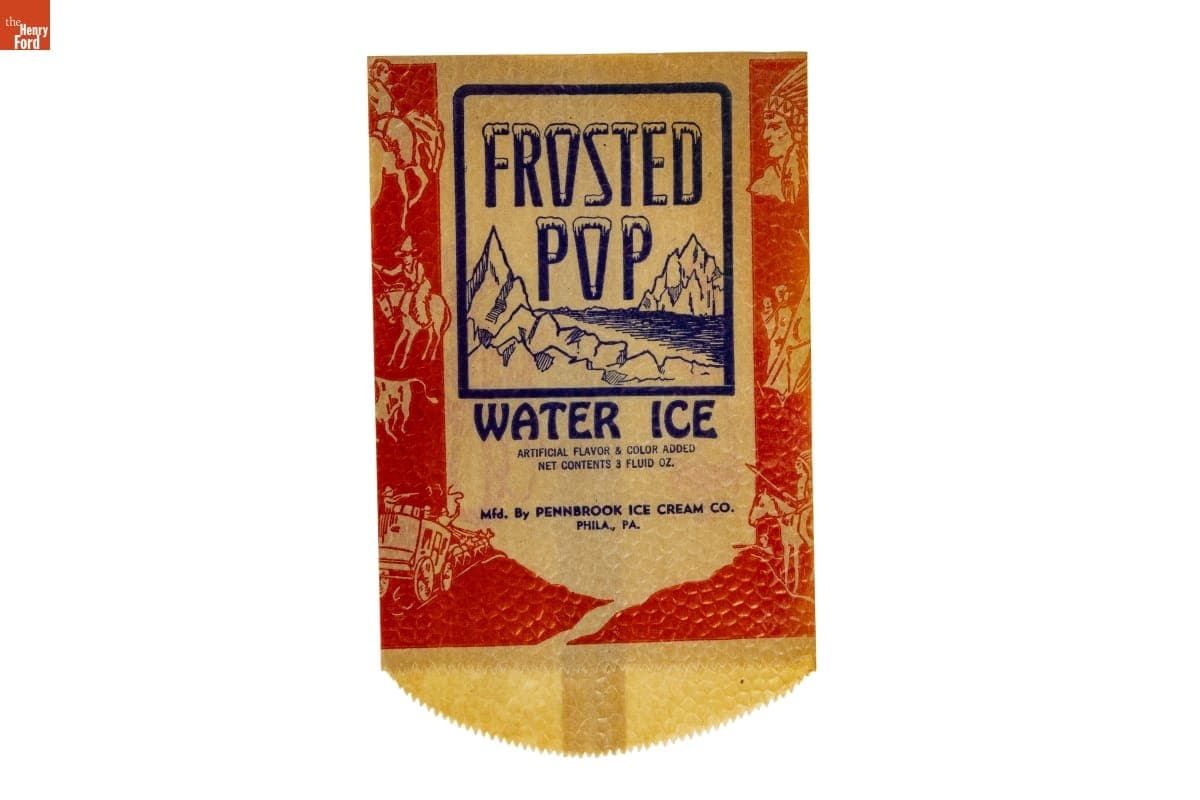 Frosted Pop Water Ice Bag