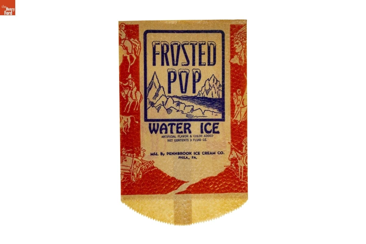 Frosted Pop Water Ice Bag