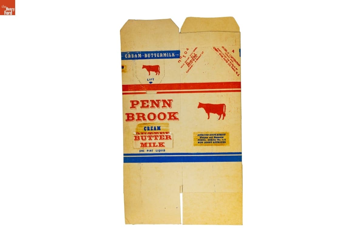 Pennbrook Sample Buttermilk Carton