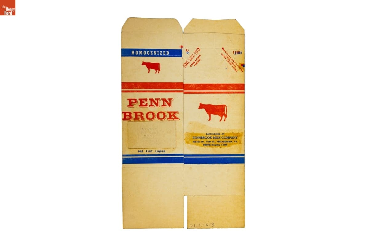 Pennbrook Sample Milk Carton