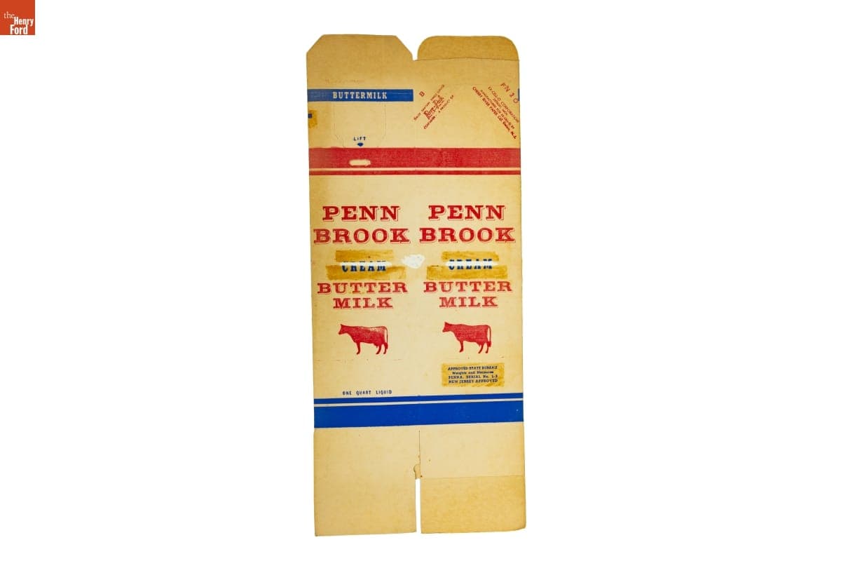 Pennbrook Sample Buttermilk Carton