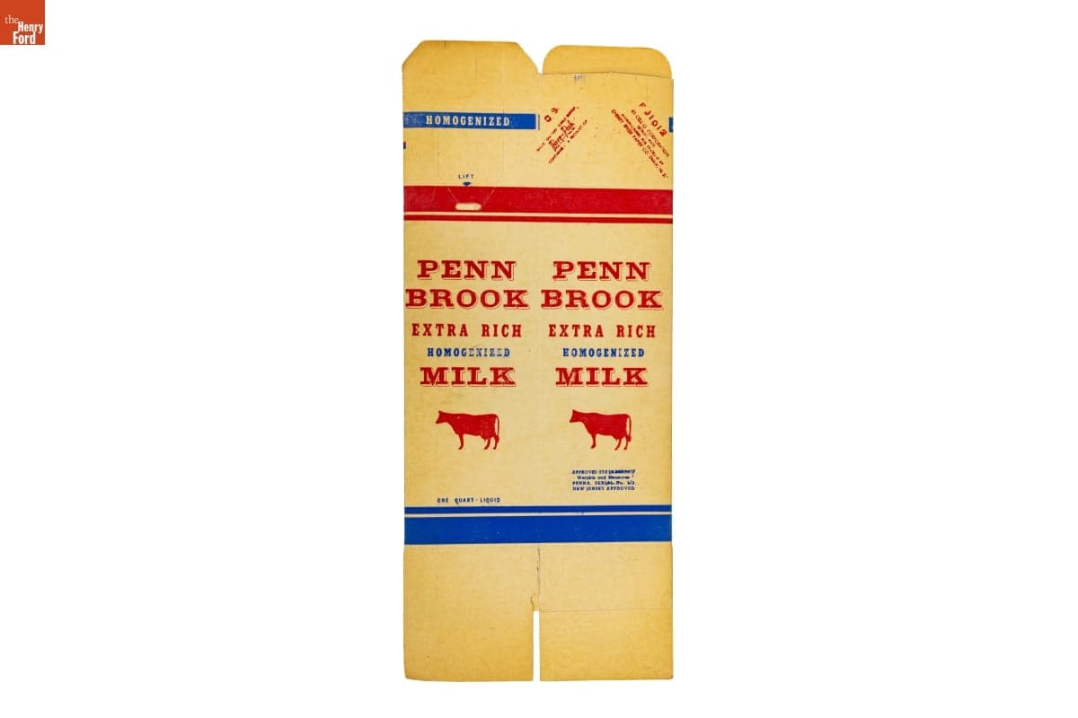 Pennbrook Milk Carton