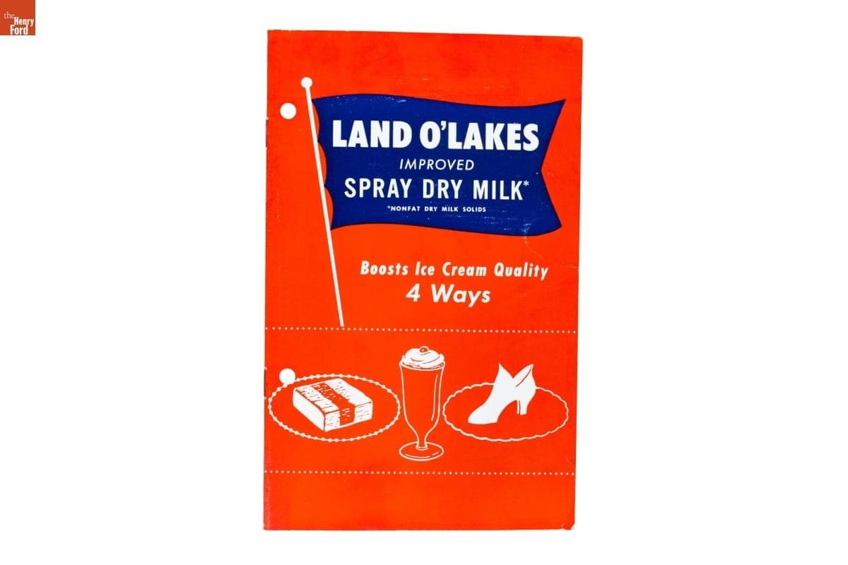 Pamphlet, "Land O' Lakes Improved Spray Dry Milk"