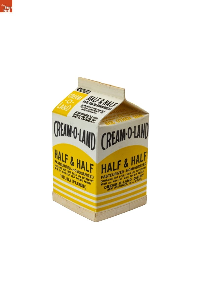 Cream-O-Land Dairy Half & Half Carton