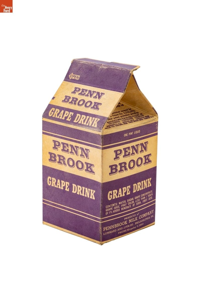 Pennbrook Grape Drink Carton