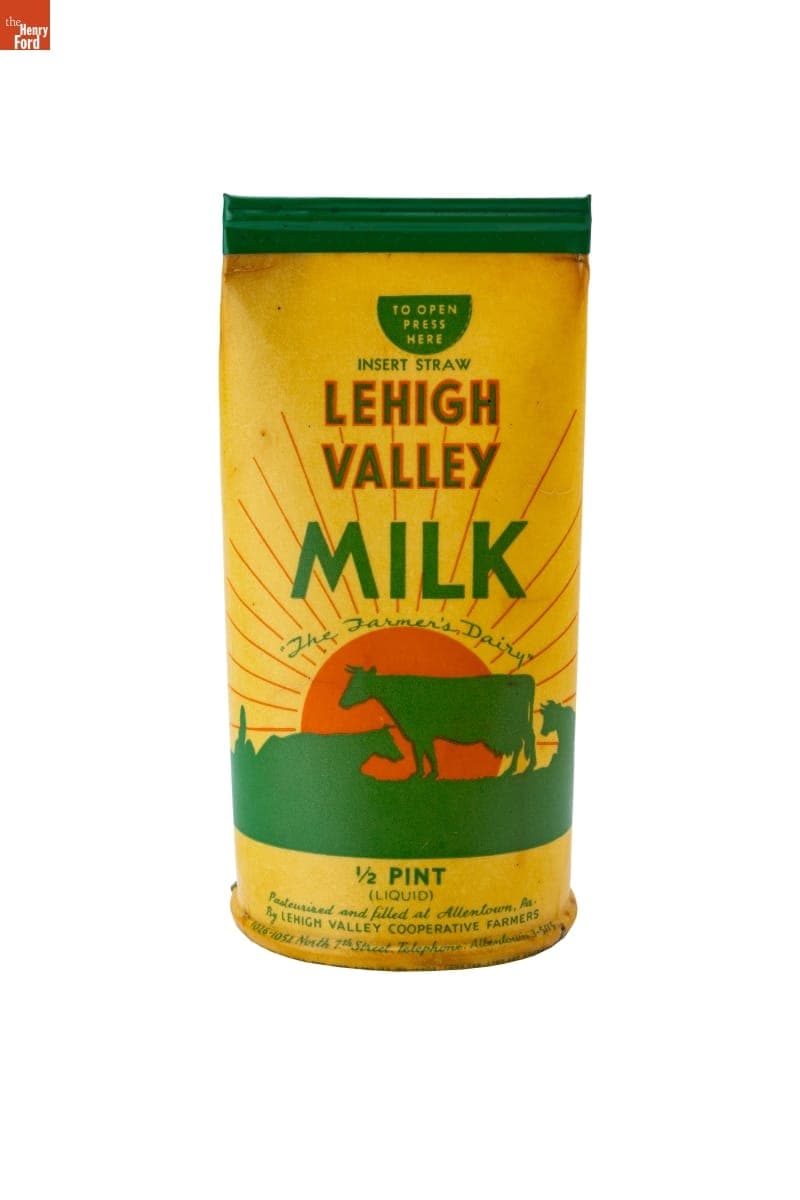 Lehigh Valley Milk Carton