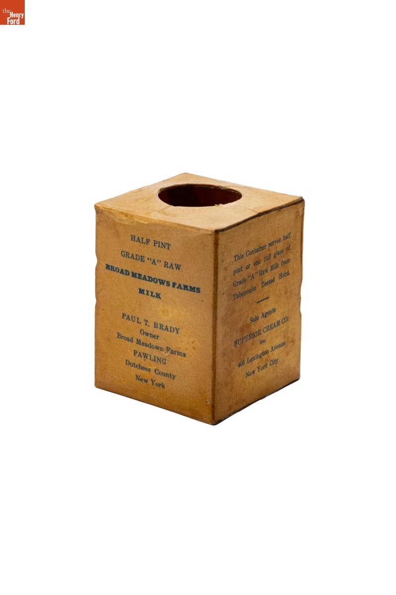 Broad Meadows Farms Milk Carton