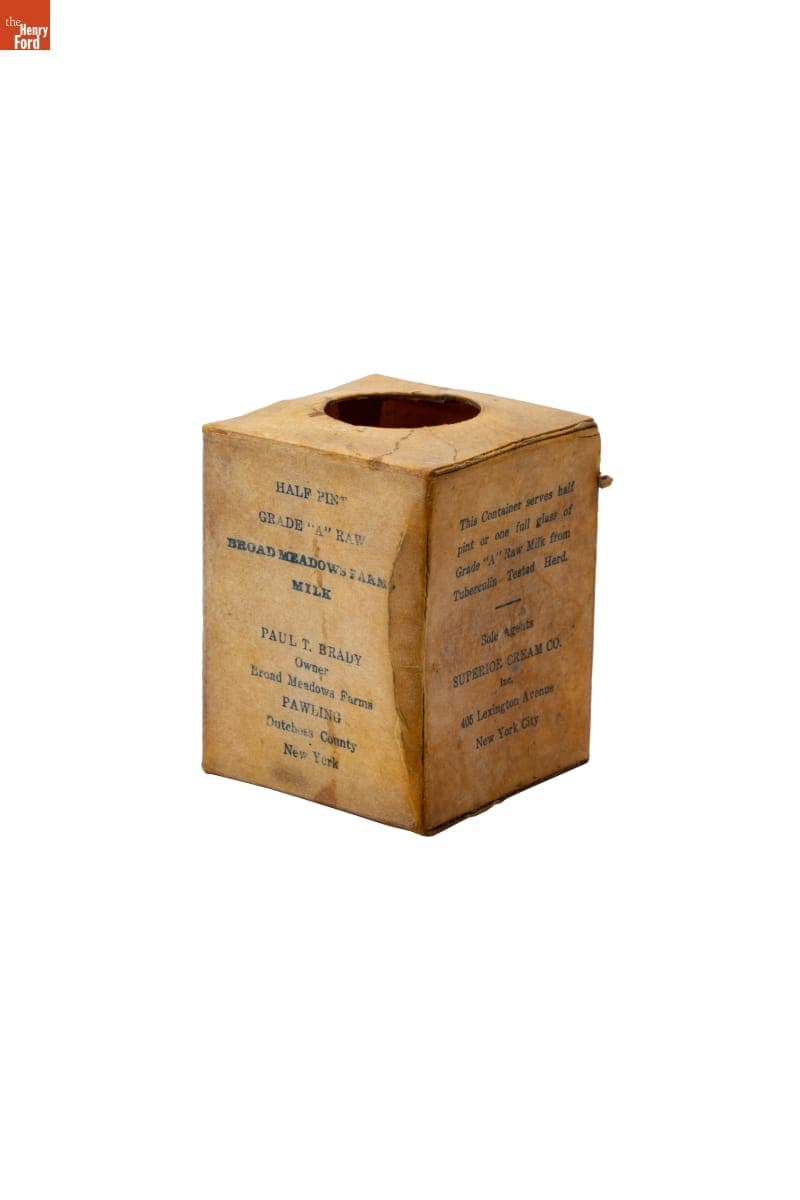 Broad Meadows Farms Milk Carton